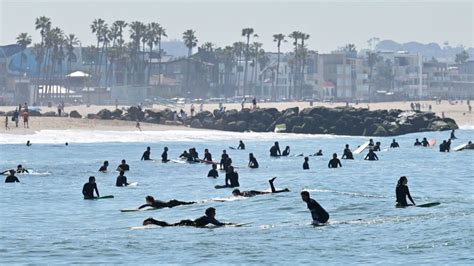 Beachgoers urged to avoid swimming at these L.A. County beaches